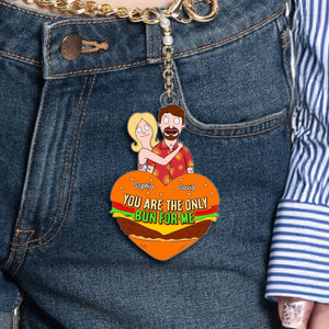 Personalized Gifts For Couple Keychain, Funny Quirky Gift For Him & Her 02QHTN110225HG-Homacus