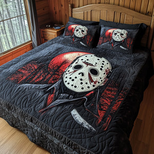 Creepy Villains Quilt Bedding Set Special Line - Halloween Gifts For Horror Movie Fans 02TGLU210825-Homacus