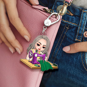 Personalized Gifts For Sewing Lover Keychain 01qnqn200225-Homacus