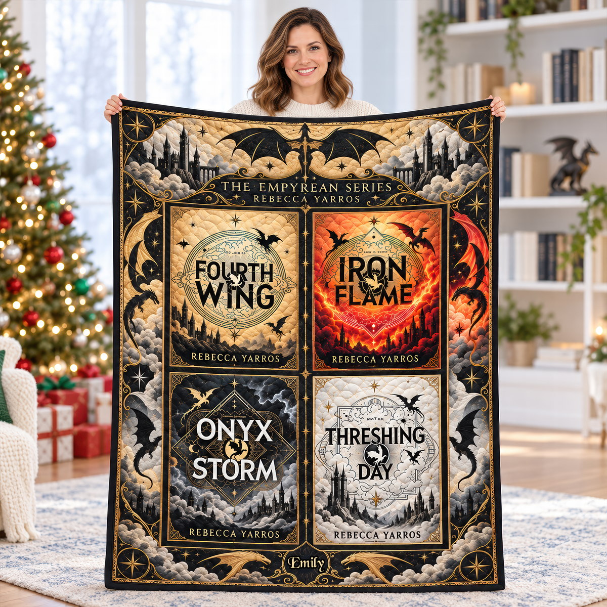 Fantastical World Blanket - Personalized Christmas Gifts 07naqn071026