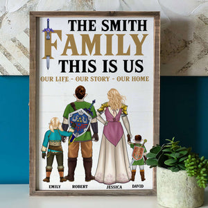 Personalized Gifts For Family Canvas Print 03acqn020724hg-Homacus