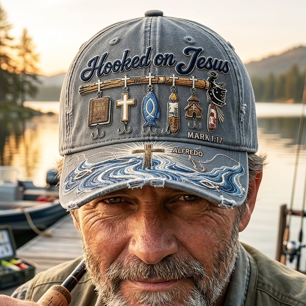 Faith Jesus Classic Cap - Personalized Gift For Christians Cap 01NADT110626-Homacus