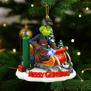 Badass Welder Christmas Ornament, Personalized Gifts For Welder 01qhqn130925-Homacus