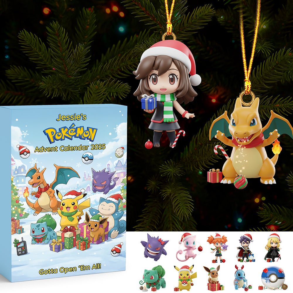 Cute Advent Calendar Custom Acrylic Blind Box, Personalized Gifts For Christmas 06hyta051125-Homacus