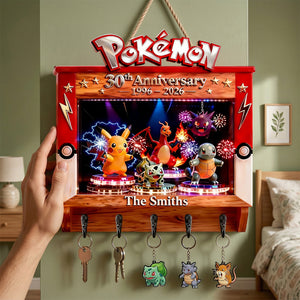 30th Anniversary Key Hanger For Game Lovers - Personalized Gifts 05tgmg020326-Homacus