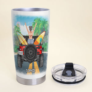Personalized Gifts For Her Tumbler I'm A Flip Flop Wearin'-Homacus