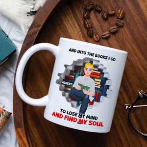 Personalized Gifts For Book Lovers Coffee Mug Reading Book Girl 03KALU040125PA-Homacus