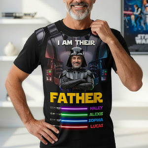 I Am The Father 3D Shirt - Custom Photo Gifts For Dads 02nadt050526-Homacus