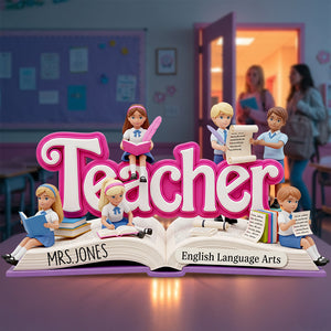 Adorable Dolls Acrylic Plaque - Personalized Gifts For Teacher 04TGDT140625-Homacus