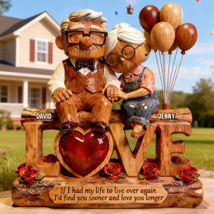 Romantic Couple Acrylic Plaque – Personalized Gifts For Couple 04tgtn050226-Homacus