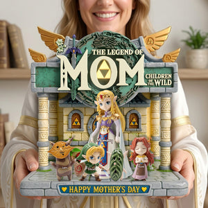 Legendary Adventure Mom Acrylic Plaque - Personalized Gifts For Moms 03ohlu010426-Homacus