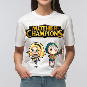 Personalized Gifts For Mom Shirt Mother Of Champions 02OHLU070225-Homacus