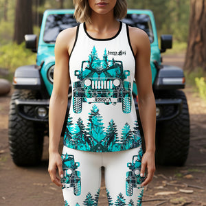 Off Road Set Hallow Tank Top & Leggings - Personalized Gifts For Off Road Lover 01ACDT240625-Homacus