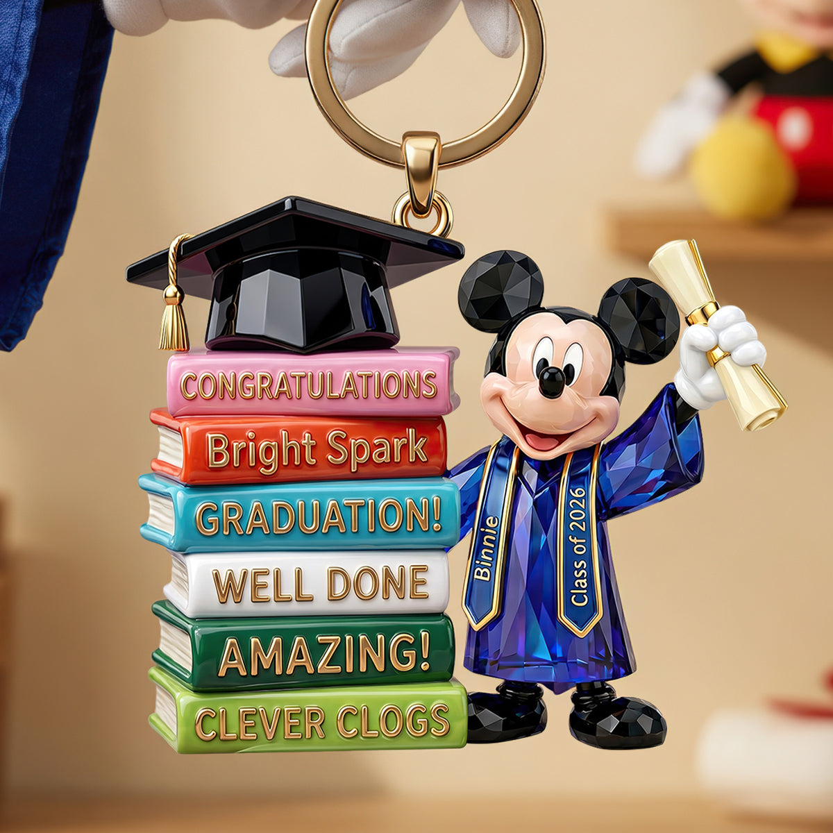 Celebrate Graduation Keychain - Personalized Gifts For Graduates 05padt080526-Homacus