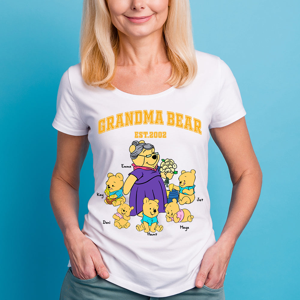 Personalized Gift For Mothers Shirt Lovely Bears 02OHLU180225-Homacus