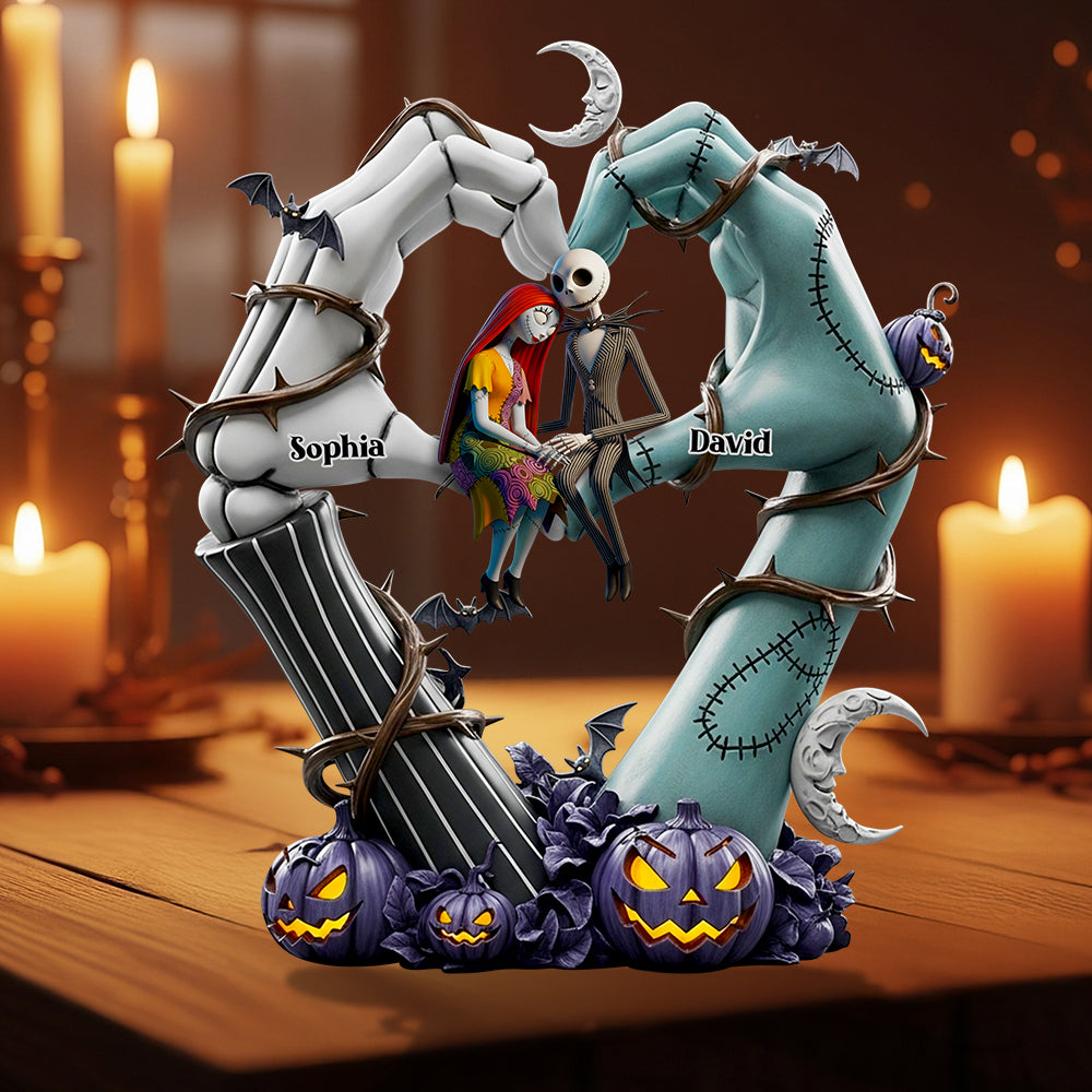 Forever Heart Acrylic Plaque Personalized Gifts For Couple 01TODT140725-Homacus