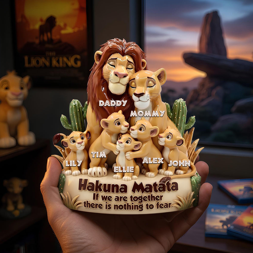 No Worries Just Love Acrylic Plaque - Personalized Gifts For Mother's Day 02TYDT240426-Homacus