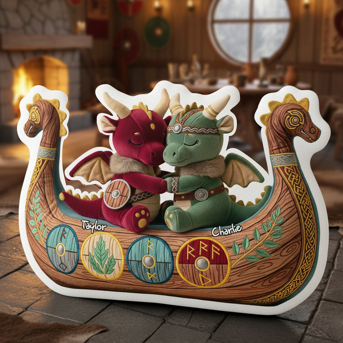 Cuddly Couple Pillow - Personalized Gifts For Couple 05PGLU031225-Homacus