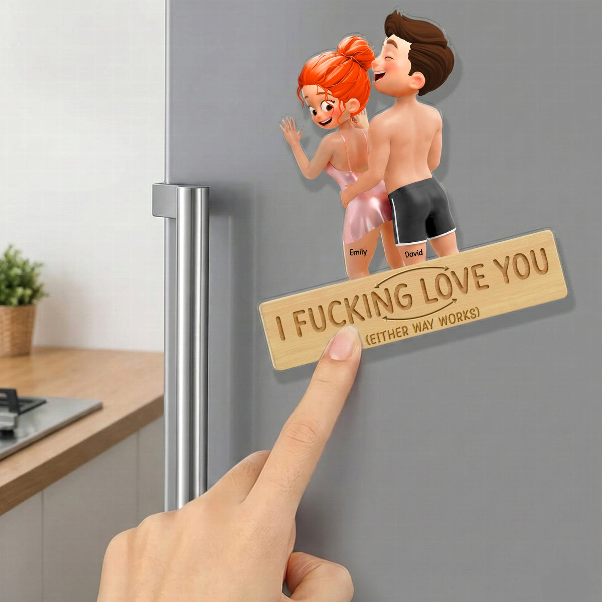 Have Fun Couple Fridge Magnet – Personalized Gifts for Couples 05qhqn271125-Homacus