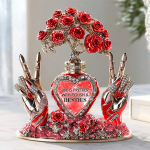 Nail Polish Acrylic Plaque Personalized Gifts For Besties 04TGDT310525-Homacus