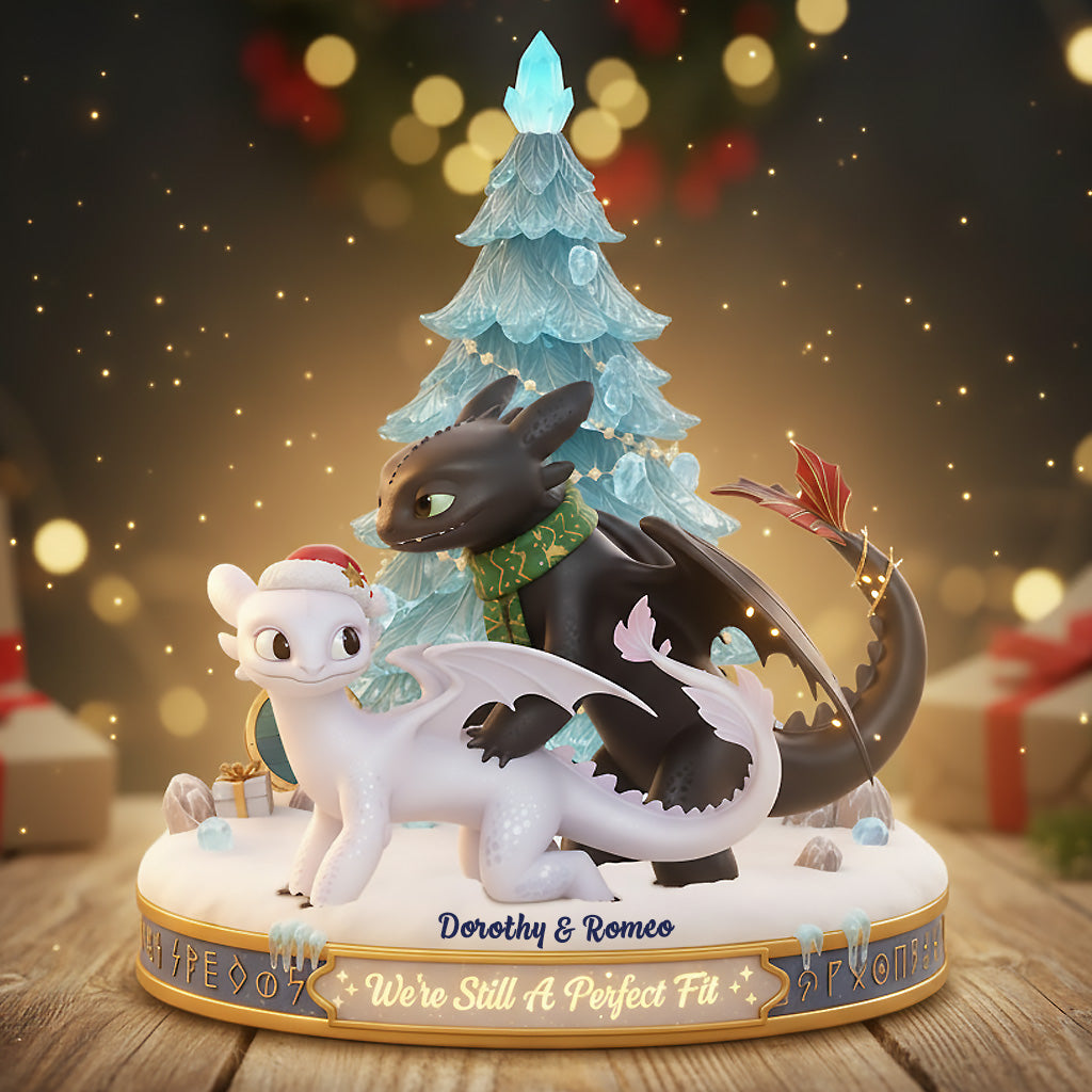 A Perfect Fit Couple Acrylic Light Box - Personalized Gifts For Couples 05OHMG031125-Homacus