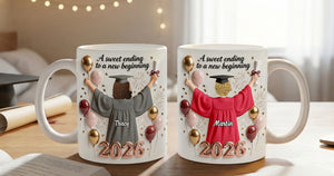 Graduation Coffee Mug - Personalized Gifts For Graduates 01namg020226-Homacus