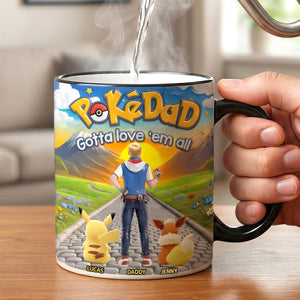Legendary Dad Journey Magic Coffee Mug - Personalized Gifts For Dad 05OHTN010526-Homacus