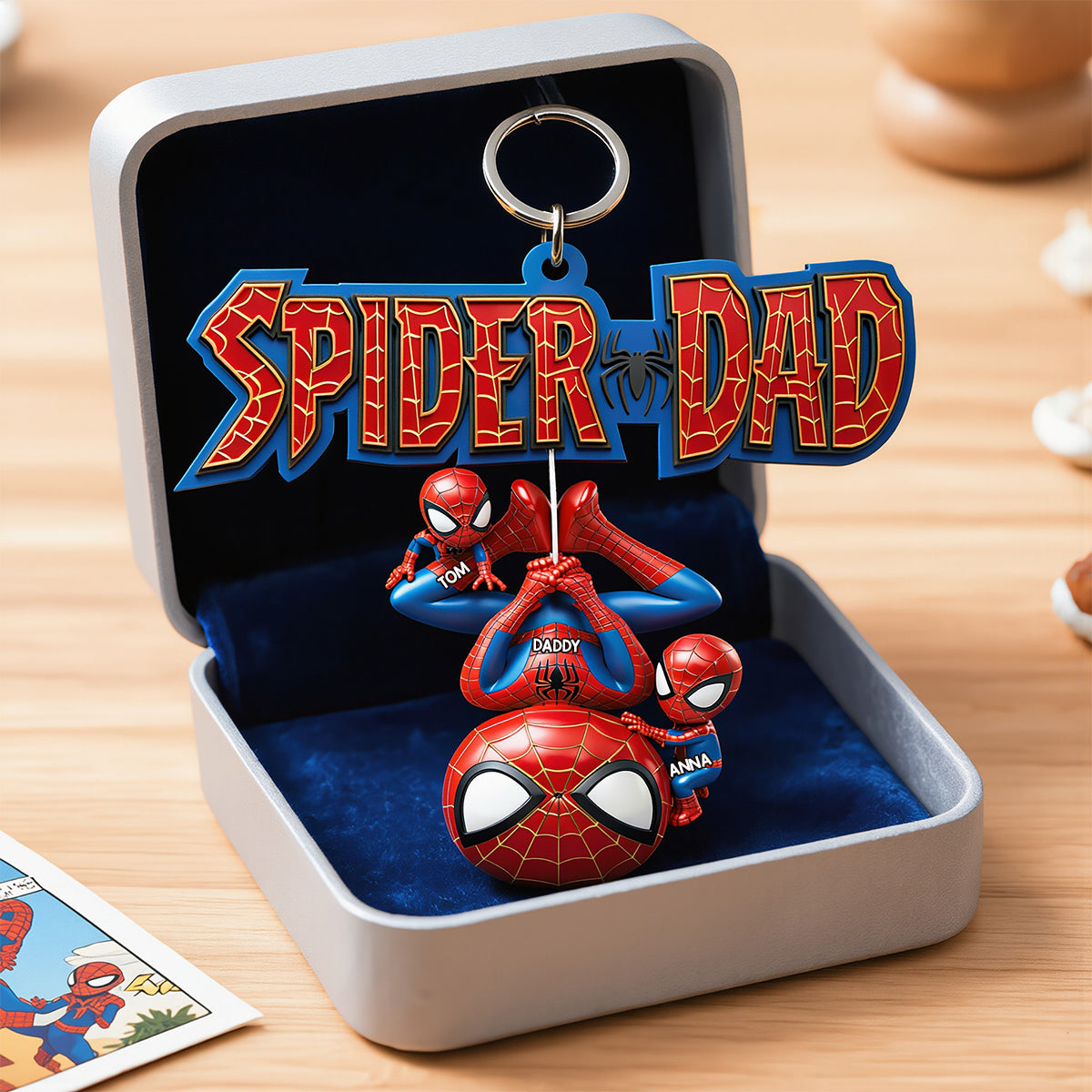 Dad Acrylic Keychain - Personalized Gifts For Father's Day 04ohdt220526-Homacus