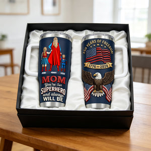 250 Years Of Freedom Mom and Kids Tumbler - Personalized Gifts For Mother 01natn040326-Homacus