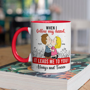 Personalized Gifts For Couple Coffee Mug 01kaqn171224hg Always And Forever-Homacus
