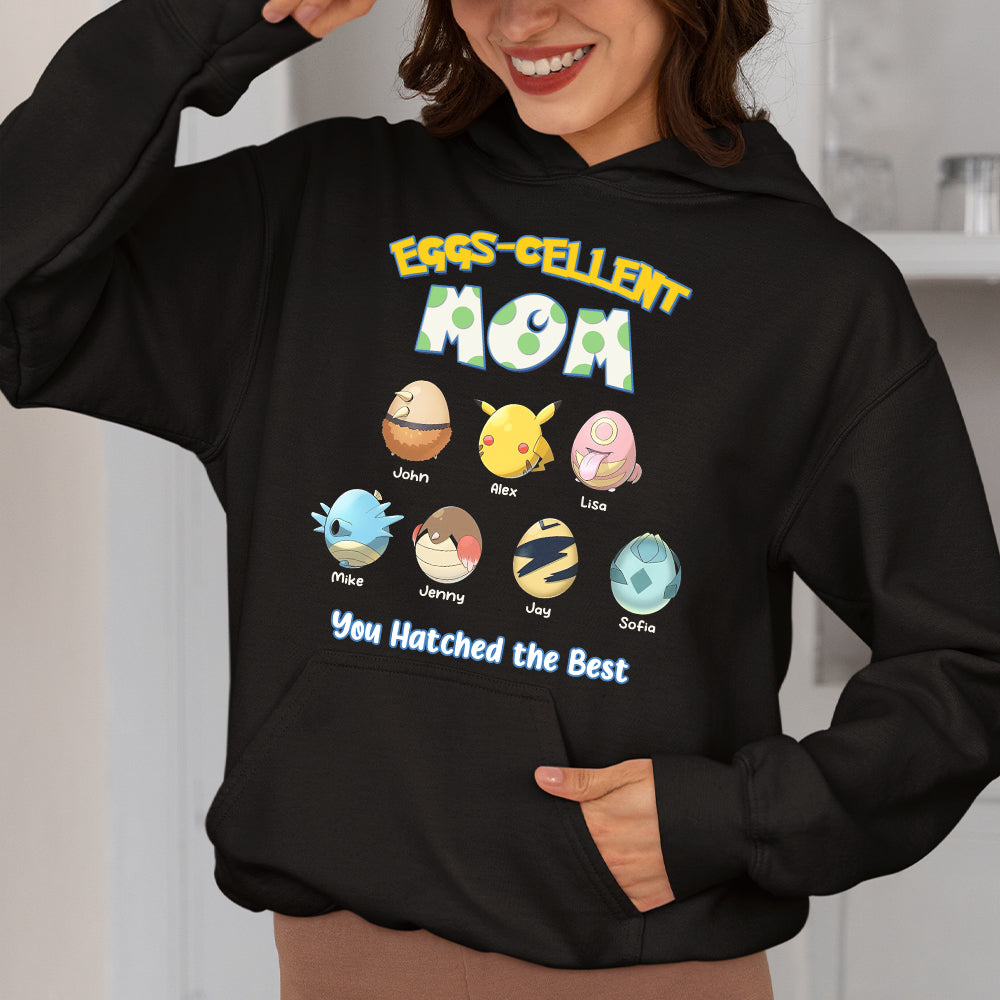 Personalized Gifts For Mom Shirt Eggs Mom 04OHMH130225-Homacus