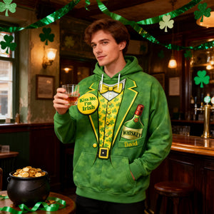 Irish Drinking Holiday Shirt - Personalized Gift For St. Patrick’s Day 03HULU230126-Homacus
