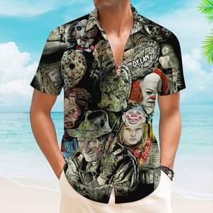 Horror Hawaiian Shirt Personalized Gifts For Movie Fans 04ACDT110625-Homacus