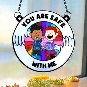 Personalized Gifts For Couple Suncatcher Ornament 02OHDT160125DA-Homacus