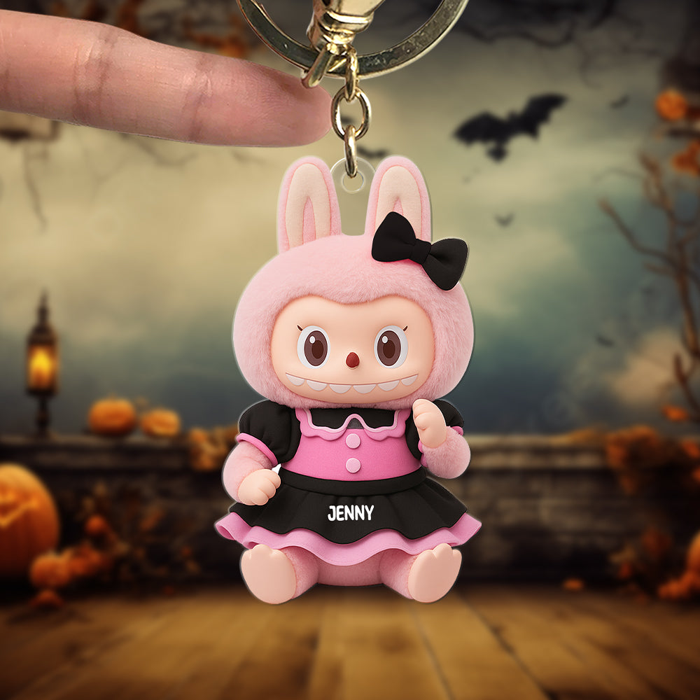 Cute Monsters Acrylic Keychain Personalized Halloween Gifts For Horror Fans 04pgtn130825-Homacus