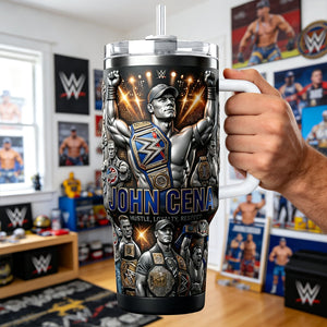 Wrestling Champion 40oz Tumbler - Personalized Gifts 03patn040326