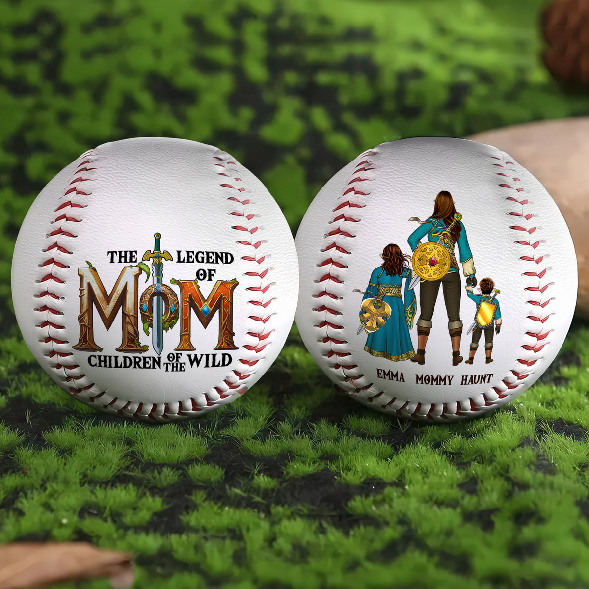 Personalized Gift For Mom Baseball Mother's Day - Legend Of Mom 02HULU060425HG-Homacus