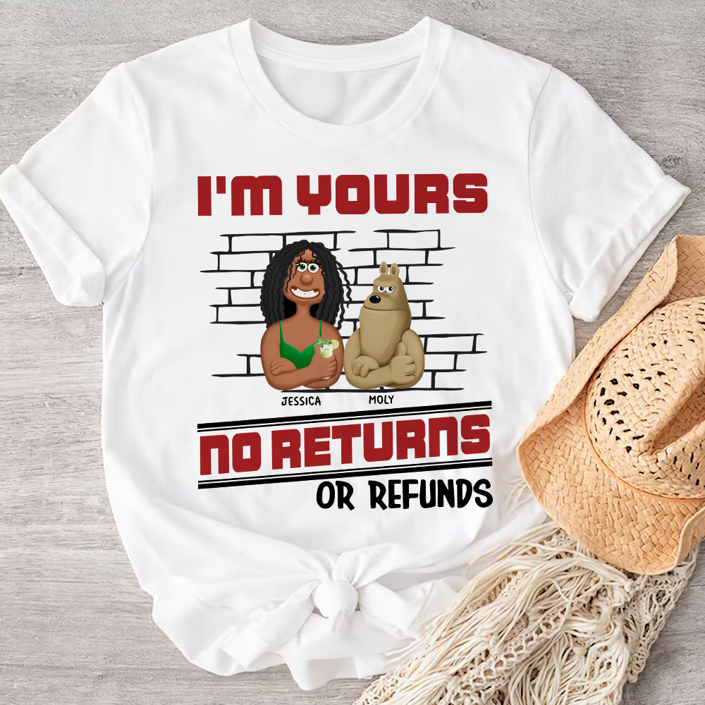 Personalized Gifts For Dog Lovers Shirt 01kapu220225pa We're Yours-Homacus