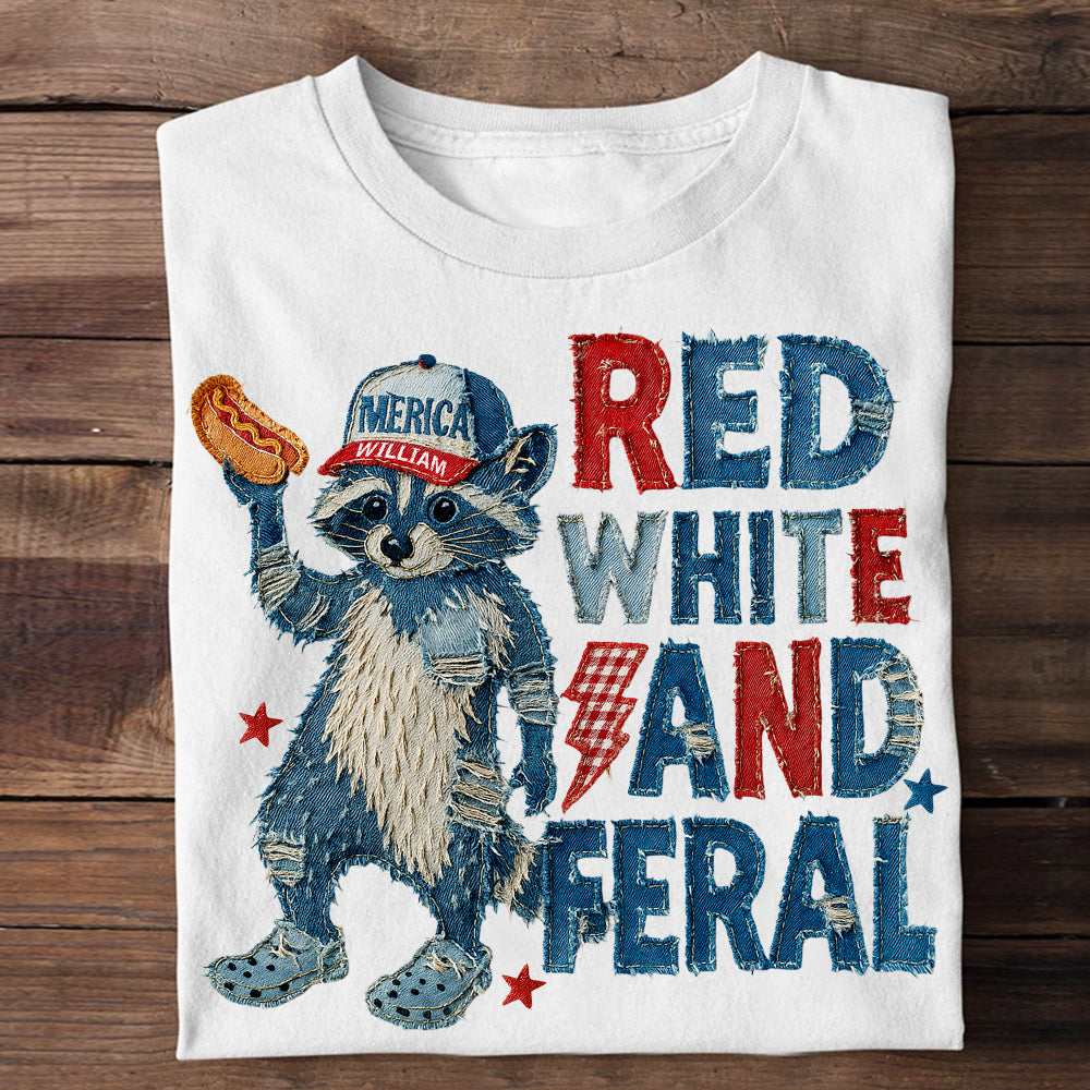 Funny Raccoon Personalized Gifts For The 4th Of July Spirit 04NADT300525-Homacus
