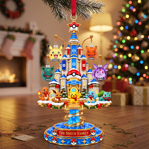 Castle Creature Christmas Ornament - Personalized Gifts For Family 04ohtn300926