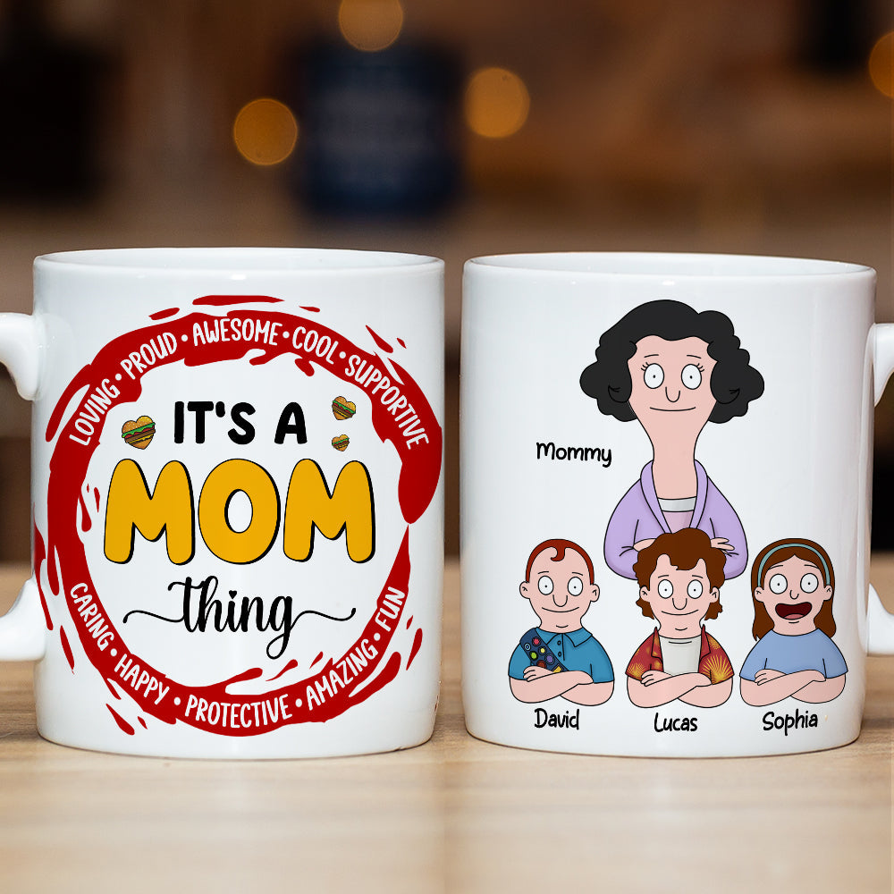 Personalized Gifts For Mom Coffee Mug 03totn210325hg It's A Mom Thing-Homacus