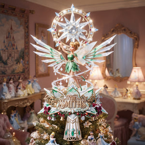 Winter Fairy Acrylic Christmas Tree Topper - Personalized Gifts For Christmas 02halu020926