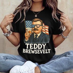 Funny American Drink Shirt - Personalized Gifts For 4th Of July 05huti100625-Homacus