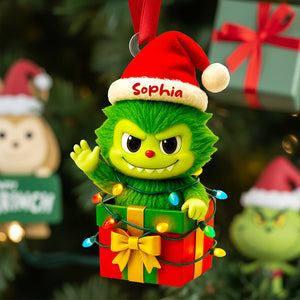 Santa’s Little Ornament Personalized Christmas Gifts 03PGDT180825-Homacus