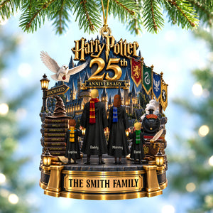 25th Anniversary Mystical Family Journey Ornament - Personalized Gift For Family 01OHQN051026-Homacus