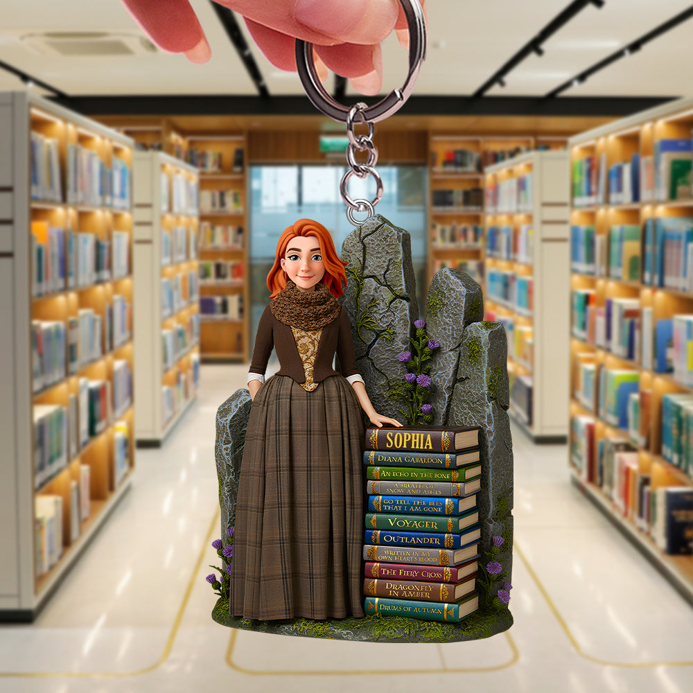 Book Keychain - Personalized Gifts For Book Lovers 02hutn200126-Homacus