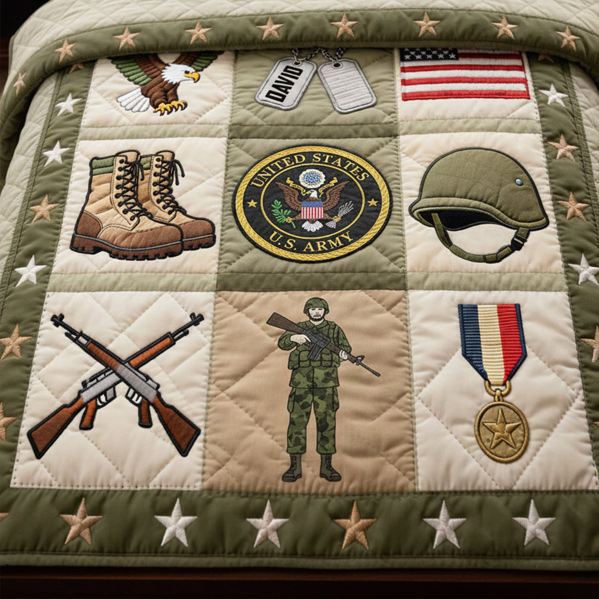 Personalized Gifts For Veterans Blanket 04natn040226-Homacus