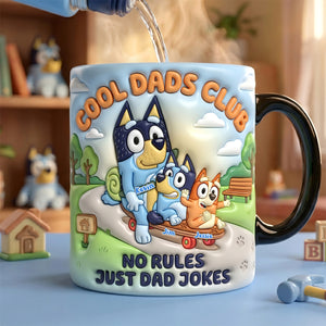 Cool Dads Club Magic Coffee Mug - Personalized Gifts For Dad 01NATA220426-Homacus