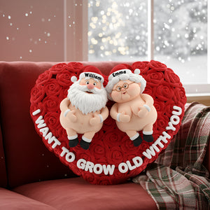 Naughty Old Couple Pillow - Personalized Gifts For Couple 01ohlu181125-Homacus
