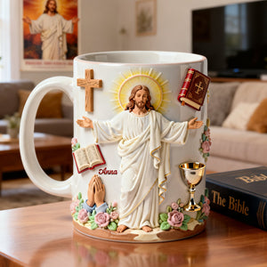Faith In Christ Coffee Mug - Personalized Gift For Christian 05NATN311225-Homacus
